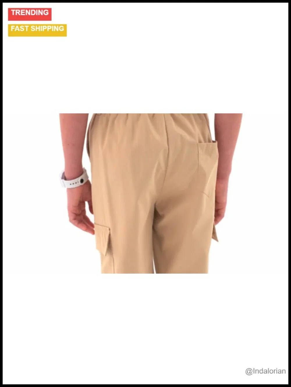 Schoool Uniform Cargo Joggers Elastic Waist with Pockets Boys Pants 3-Pack